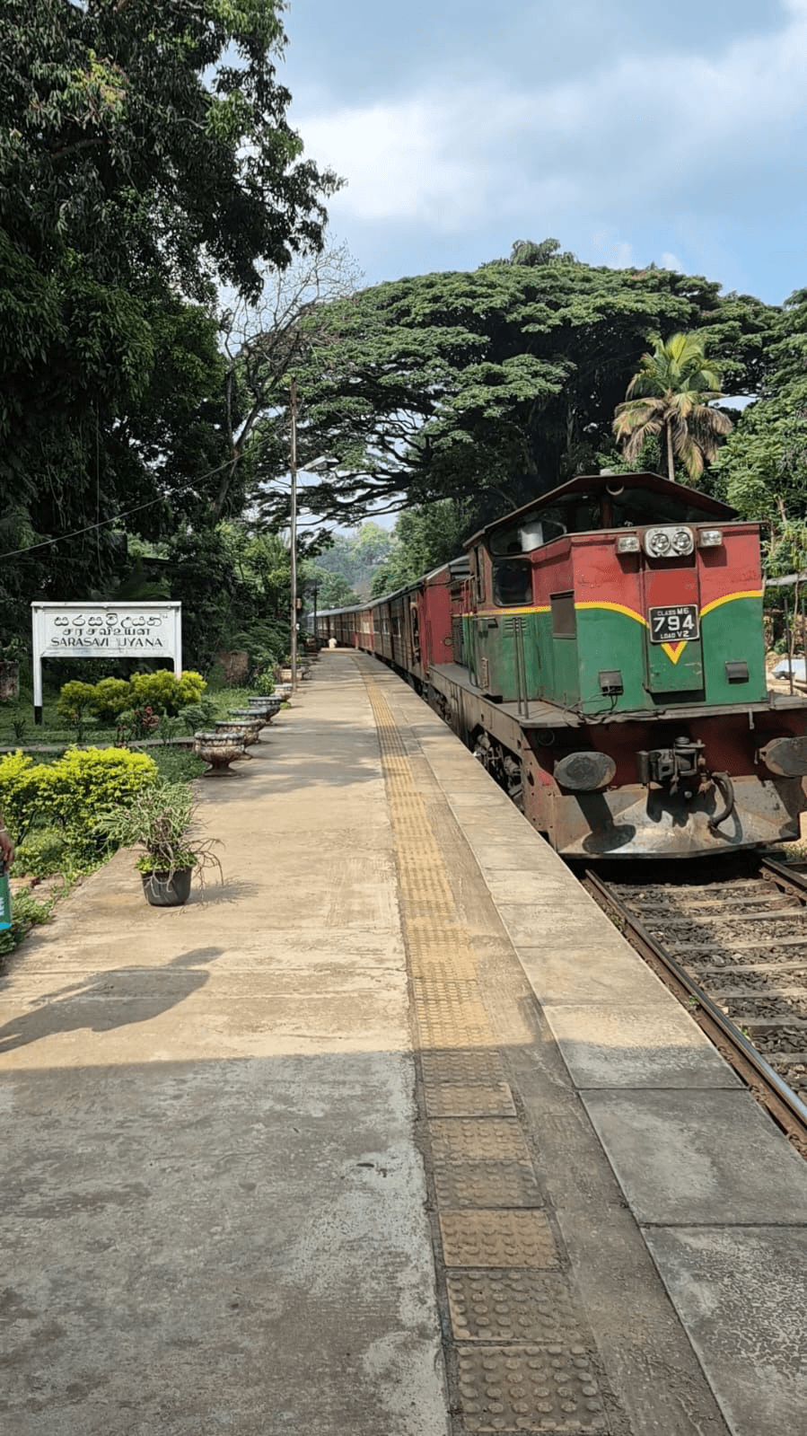 Scenic Train Journey to Kandy